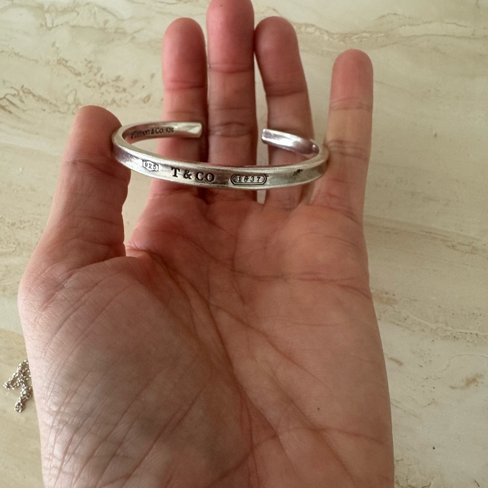 Small silver Tiffany 1837 bracelet
